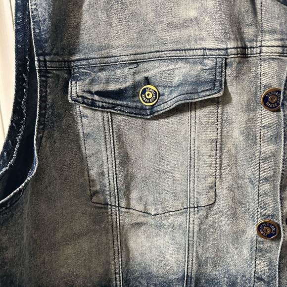 Demolition-Men Jean Vest..New! Men - Picture 7 of 7